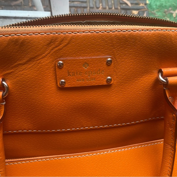 Kate Spade Vibrant Orange Tote Bag - Picture 7 of 7